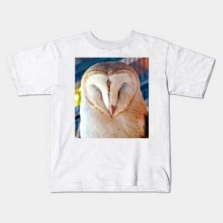 Sleeping Barn Owl Kids T-Shirt